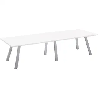 Special-T 42x108 AIM XL Conference Table - Laminated - 108" Table Top Width x 42" Table Top Depth - 29" Height - Assembly Required - Designer White - 1 Each