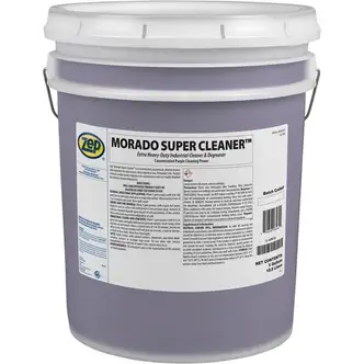 Zep Morado Super Cleaner - Concentrate - 640 fl oz (20 quart) - 1 Each - Purple, Clear