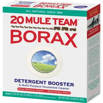 BORAX All Natural Laundry Booster - 6 / Carton - pH Balanced - Natural