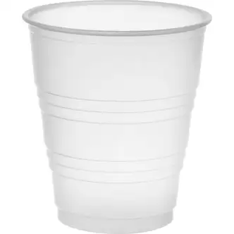 Solo Galaxy 9 oz Plastic Cold Cups - 100.0 / Bag - 25 / Carton - Translucent - Plastic, Polystyrene - Cold Drink, Beverage