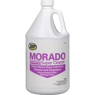 Zep Morado Super Cleaner - Concentrate - 128 fl oz (4 quart) - 1 Each - Purple, Clear