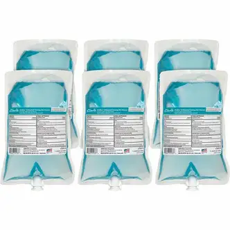 Betco Antibacterial Foaming Skin Cleanser - Foam - 1.06 quart - Clean Ocean - Applicable on Hand - Anti-bacterial - 6 / Carton