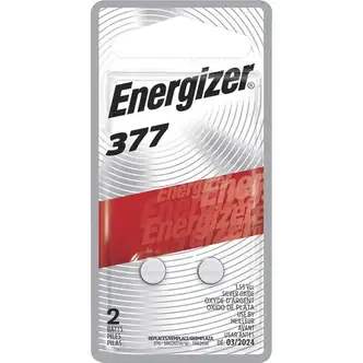 Energizer Alkaline A23 Battery 2-Packs - For Multipurpose, Glucose Monitor, Toy, Calculator - 377 - 24 mAh - 1.55 V DC - 72 / Carton