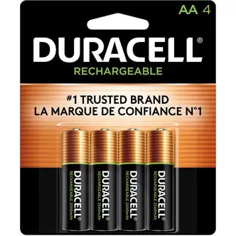 Duracell StayCharged AA Rechargeable Battery 4-Packs - For General Purpose, Gaming Controller, Flashlight, Monitoring Device - Battery Rechargeable - AA - 24 / Carton