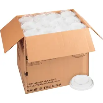 Starbucks Plastic Hot Cup Lids - Plastic - 1020 / Carton - White