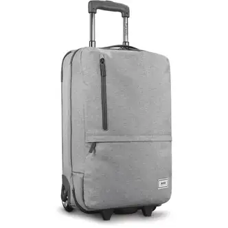 Solo Re:treat Travel/Luggage Case (Carry On) Travel Essential - Gray - Handle - 22" Height x 14" Width x 7" Depth - 1 Each