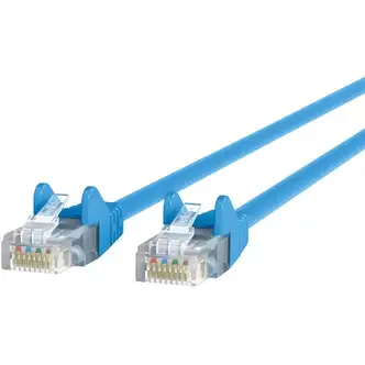 Belkin RJ45 Category 6 Snagless Patch Cable - 4 ft Category 6 Network Cable for Network Device, Notebook, Desktop Computer, Modem, Router - First End: 1 x RJ-45 Network - Male - Second End: 1 x RJ-45 Network - Male - 1 Gbit/s - Patch Cable - Blue - 1 Each