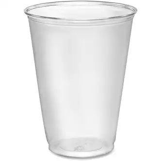 Solo Ultra Clear 10 oz Cold Cups - 50.0 / Pack - 20 / Carton - Clear - Plastic, Polyethylene Terephthalate (PET) - Water, Soda, Juice, Beverage, Cold Drink