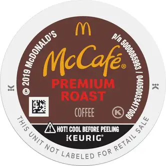 McCafé® K-Cup Premium Roast Coffee - Compatible with Keurig Brewer - Medium - 24 / Box