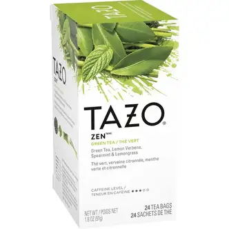 Tazo Zen Green Tea Bag - 24 Teabag - 1 / Box