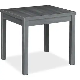 HON H80193 End Table - 20" Height x 20" Width x 24" Length - Sterling Ash