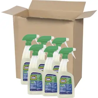 Comet Disinfecting Bath Cleaner - Ready-To-Use - 32 fl oz (1 quart) - Citrus Scent - 6 / Carton - Disinfectant, Scrub-free, Non-abrasive, Rinse-free - Green