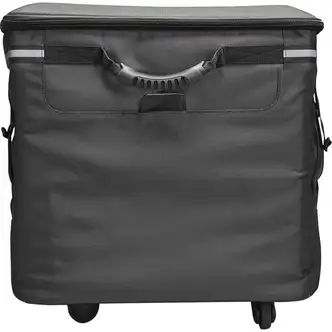 Solo PRO TRANSPORTER 128 Roller Travel/Luggage Bottom Case- Box 1 of 2 - Black - 20.5" x 26" x 18.75" - Bump Resistant - Black Luggage - 128L Volume Capacity - 1 Pack