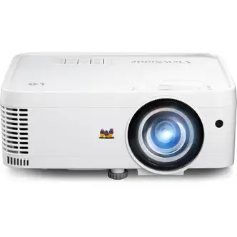 ViewSonic LS550WH 3000 Lumens WXGA Short Throw LED Projector, Auto Power Off, 360-Degree Orientation for Business and Education - LS550WH - 3000 Lumens WXGA Short Throw LED Lamp Free Projector, Auto Power Off, 360-Degree Orientation