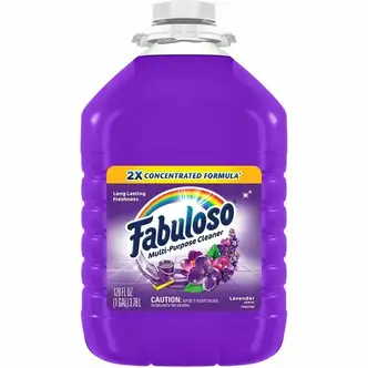 Fabuloso All-Purpose Cleaner - 128 fl oz (4 quart) - Lavender Scent - 1 Each - Rinse-free, Residue-free, Long Lasting - Purple