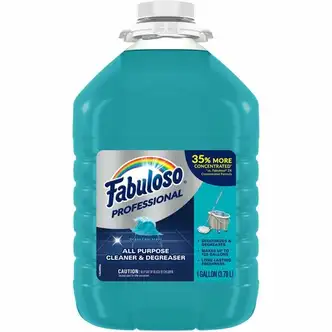 Fabuloso Ocean Multi-use Cleaner - Concentrate - 128 fl oz (4 quart) - Ocean Cool, Pleasant Scent - 4 / Carton - Long Lasting, pH Neutral, pH Balanced, Easy to Use, Rinse-free - Blue