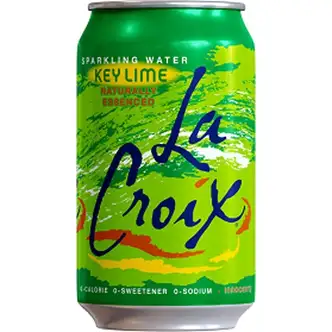 LaCroix Key Lime Flavored Sparkling Water - Ready-to-Drink - 12 fl oz (355 mL) - 2 / Carton / Can
