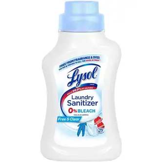 Lysol Linen Laundry Sanitizer - 41 fl oz (1.3 quart) - Linen Scent - 1 Each - Fragrance-free, Dye-free, Chlorine-free - Multi