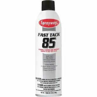 Claire Fast Tack 85 Web Adhesive - 12 oz - 12 / Carton - White