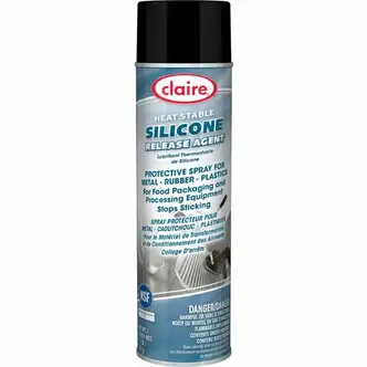 Claire Heat Stable Silicone Release Agent - 11 fl oz (0.3 quart) - Mild Petroleum Scent - 1 Each - Water Repellent, Non-staining, Wax-free, Water Proof, Anti-corrosive, Non-sticky