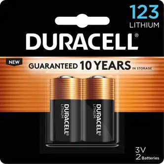 Duracell Lithium Photo Battery - For Camera, Photo Equipment - 3 V DC - 2 / Pack
