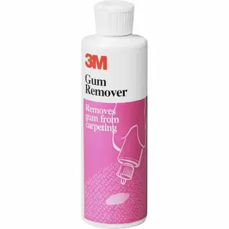 3M Gum Remover - For Carpet - Ready-To-Use - 8 fl oz (0.3 quart) - 1 Each - Residue-free - Clear